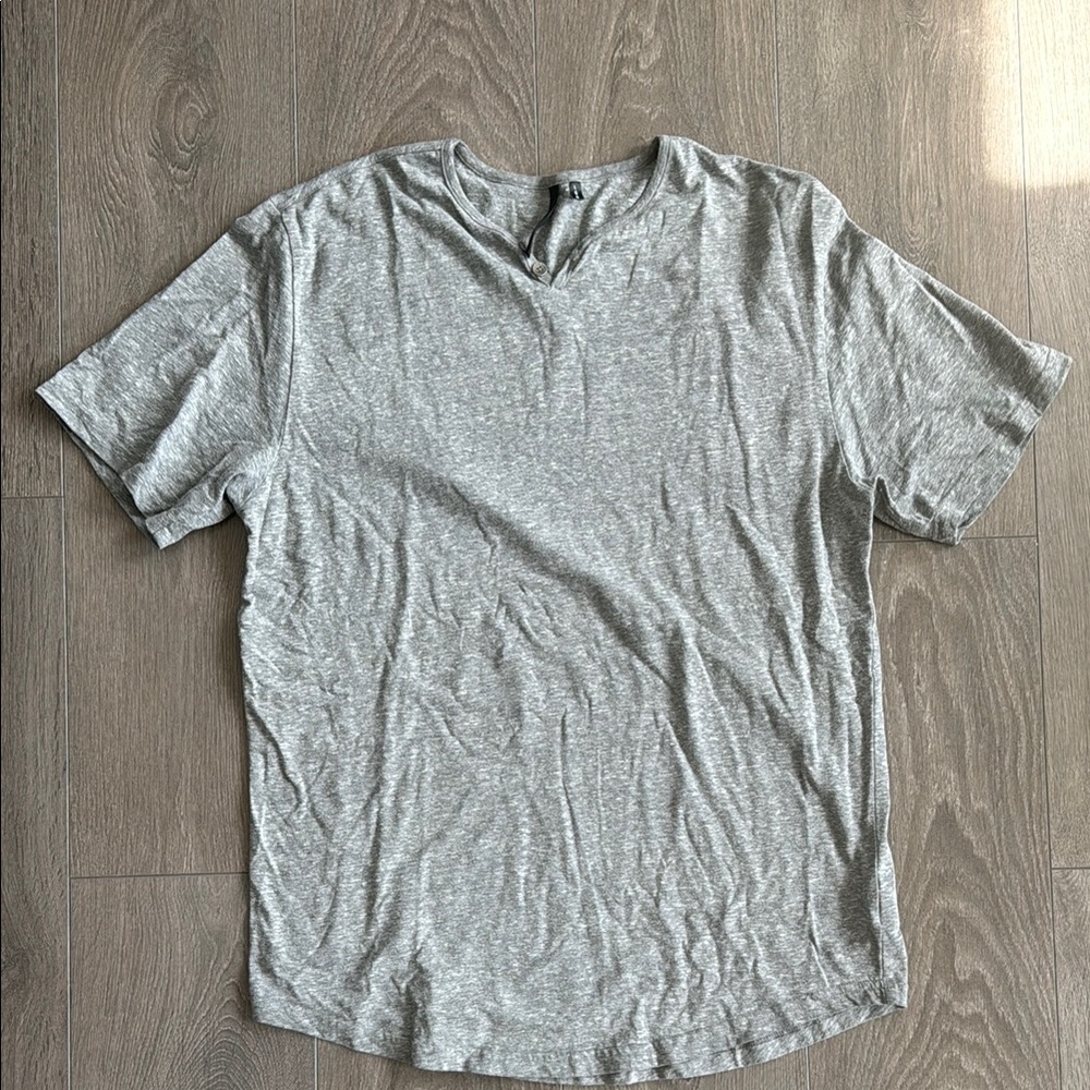 Joe’s Jeans Men’s Gray Short Sleeve Tee Size L